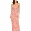 Mac Duggal Embellished Open Back Sleeveless Column Gown