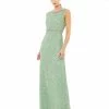 Mac Duggal Sequin Embellished Full Length Column Gown Shop For