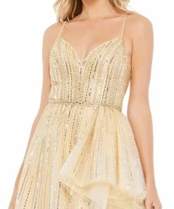Mac Duggal Embellished Sweetheart Spaghetti Strap Gown Shop For