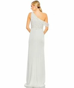 Mac Duggal Embellished Drop Shoulder Column Gown Shop For