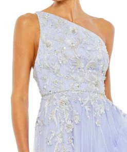 Mac Duggal Embellished One Shoulder Asymmetrical Hem Gown Shop For 7 Mac Duggal Embellished One Shoulder Asymmetrical Hem Gown Shop For