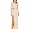 Mac Duggal Embellished One Sleeve Cut Out Gown Shop For