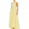 Mac Duggal Shop For Embellished High Neck Sleeveless A Line Gown
