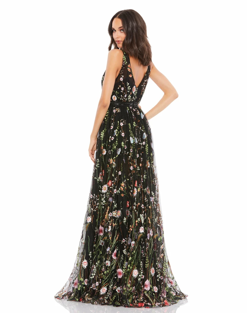 Mac Duggal Floral Embroidered Tulle Gown Shop For 2 Mac Duggal Floral Embroidered Tulle Gown Shop For