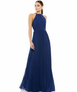 Ieena For Mac Duggal Shop For Pleated Halter Neck Flowy Gown 9 Ieena For Mac Duggal Shop For Pleated Halter Neck Flowy Gown