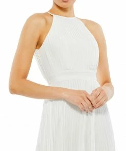 Ieena For Mac Duggal Shop For Pleated Halter Neck Flowy Gown 8 Ieena For Mac Duggal Shop For Pleated Halter Neck Flowy Gown