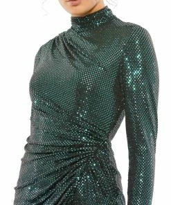 Ieena For Mac Duggal Shop For High Neck Disco Stretch Mini Dress 6 Ieena For Mac Duggal Shop For High Neck Disco Stretch Mini Dress