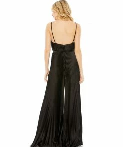 Ieena For Mac Duggal Jumpsuits & Rompers Pleated Wide Leg Jumpsuit