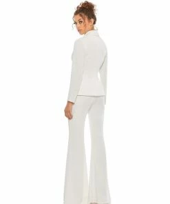 Ieena For Mac Duggal Jumpsuits & Rompers Two Piece Blazer & Wide Leg Pant Suit