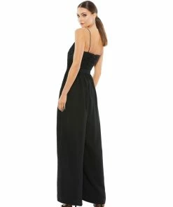 Ieena For Mac Duggal Flowy Faux Wrap Jumpsuit