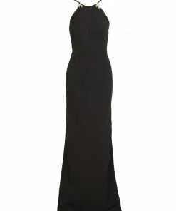 Ieena For Mac Duggal Bow Halter Criss-Cross Column Gown Shop For 12 Ieena For Mac Duggal Bow Halter Criss-Cross Column Gown Shop For