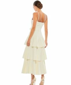 Ieena For Mac Duggal Shop For Tiered Ruffle Belted Sleeveless Midi Dress 11 Ieena For Mac Duggal Shop For Tiered Ruffle Belted Sleeveless Midi Dress