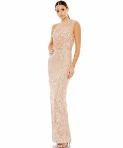 Ieena For Mac Duggal Shop For Sequined Ruched One Shoulder Gown 15 Ieena For Mac Duggal Shop For Sequined Ruched One Shoulder Gown