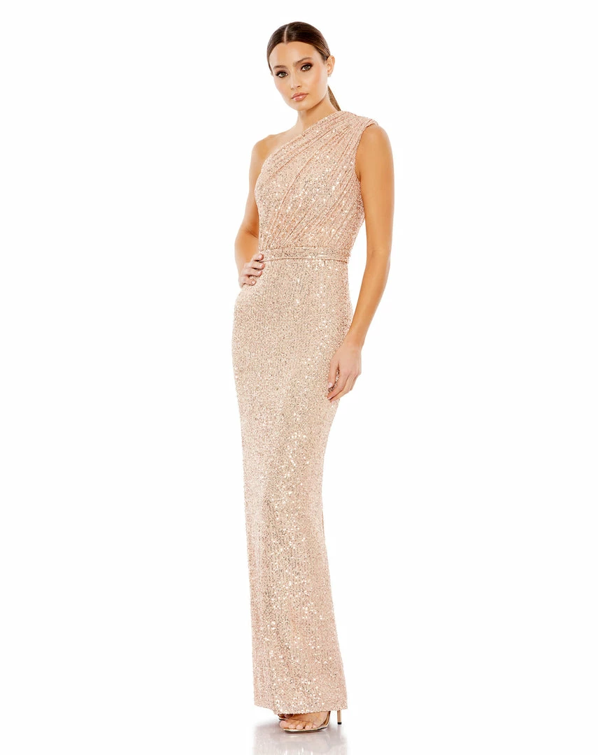 Ieena For Mac Duggal Shop For Sequined Ruched One Shoulder Gown 7 Ieena For Mac Duggal Shop For Sequined Ruched One Shoulder Gown