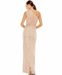 Ieena For Mac Duggal Shop For Sequined Ruched One Shoulder Gown 16 Ieena For Mac Duggal Shop For Sequined Ruched One Shoulder Gown