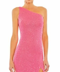 Ieena For Mac Duggal Sequined One Shoulder Draped Back Gown Shop For 14 Ieena For Mac Duggal Sequined One Shoulder Draped Back Gown Shop For