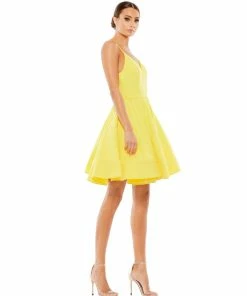 Ieena For Mac Duggal Shop For Low Back A-Line Party Dress