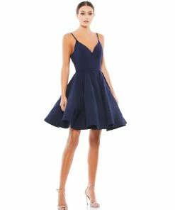 Ieena For Mac Duggal Shop For Low Back A-Line Party Dress