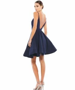 Ieena For Mac Duggal Shop For Low Back A-Line Party Dress