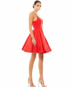 Ieena For Mac Duggal Shop For Low Back A-Line Party Dress