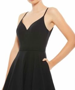 Ieena For Mac Duggal Classic A-Line V-Neck Ballgown Shop For