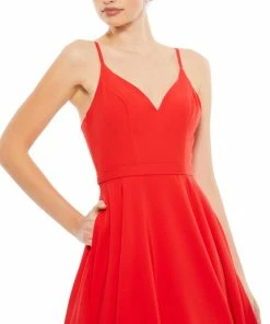 Ieena For Mac Duggal Classic A-Line V-Neck Ballgown Shop For