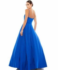 Ieena For Mac Duggal Classic A-Line V-Neck Ballgown Shop For