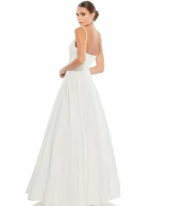 Ieena For Mac Duggal Classic A-Line V-Neck Ballgown Shop For