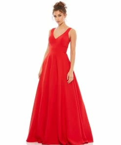 Ieena For Mac Duggal Shop For Classic Sleeveless A-Line Ball Gown