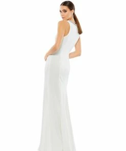 Ieena For Mac Duggal Shop For Embellished Neck Trumpet Gown