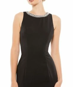 Ieena For Mac Duggal Shop For Embellished Neck Trumpet Gown