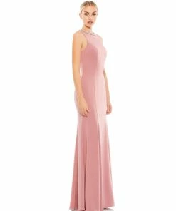 Ieena For Mac Duggal Shop For Embellished Neck Trumpet Gown