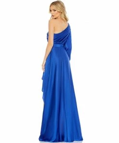Ieena For Mac Duggal Shop For One Shoulder Blouson Sleeve Hi-Low Gown 23 Ieena For Mac Duggal Shop For One Shoulder Blouson Sleeve Hi-Low Gown