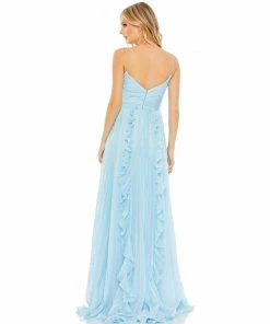 Ieena For Mac Duggal Pleated Sleeveless Flowy Gown Shop For