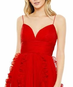 Ieena For Mac Duggal Pleated Sleeveless Flowy Gown Shop For