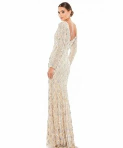 Mac Duggal Geometric Embellished Evening Gown Shop For