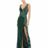 Mac Duggal Beaded Floral Sleeveless Gown Shop For