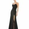 Ieena For Mac Duggal Sweetheart Evening Gown W/ Rhinestone Accents