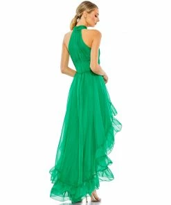 Ieena For Mac Duggal Shop For Ruffle Tiered High Low Pleated Halter Neck Gown 13 Ieena For Mac Duggal Shop For Ruffle Tiered High Low Pleated Halter Neck Gown