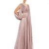 Mac Duggal Shop For Whimsical Chiffon Evening Gown