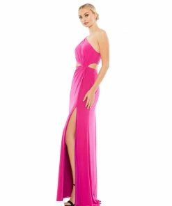 Ieena For Mac Duggal Shop For One Shoulder Cut Out Gown