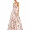 Mac Duggal Embellished A Line Gown With Cutouts Shop For