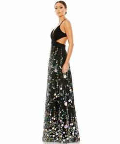 Mac Duggal Embellished Criss Cross Sleeveless Gown Shop For 5 Mac Duggal Embellished Criss Cross Sleeveless Gown Shop For