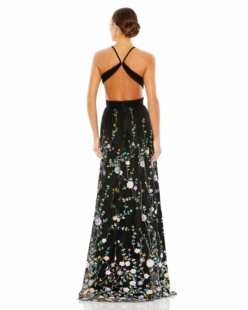 Mac Duggal Embellished Criss Cross Sleeveless Gown Shop For 2 Mac Duggal Embellished Criss Cross Sleeveless Gown Shop For