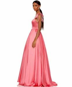 Mac Duggal Tie Shoulder Sweetheart Ballgown Shop For