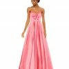 Mac Duggal Shop For Bow Sweetheart Strapless A Line Gown