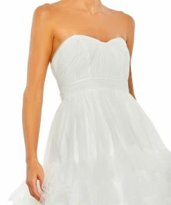 Mac Duggal Bustier Tulle Tiered Ballgown 13 Mac Duggal Bustier Tulle Tiered Ballgown