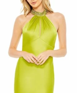 Mac Duggal Shop For Beaded Halter Keyhole Column Gown 14 Mac Duggal Shop For Beaded Halter Keyhole Column Gown