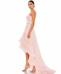 Mac Duggal Beaded Ruffle High Low Gown Shop For 15 Mac Duggal Beaded Ruffle High Low Gown Shop For
