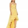 Mac Duggal Beaded Ruffle High Low Gown Shop For